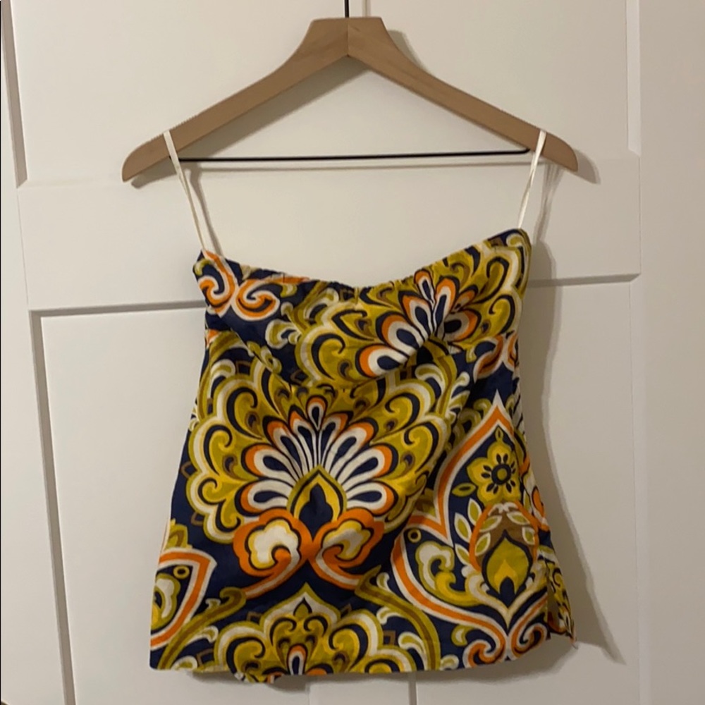 J Crew strapless top